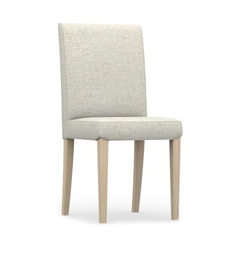 comfortly Bezug für Henriksdal Stuhl - Standardmodell in regulärer Größe - Strapazierfähiger Ersatzbezug aus 100% Polyester (Heavy Duty-Stoff) (Cremefarben) von comfortly