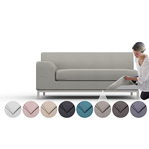 comfortly Bezug für Kramfors 2-Sitzer-Sofa mit einer Armlehne links, Ersatz-Schonbezug, strapazierfähig, 2-teilig, Haustier- und schmutzabweisendes, strapazierfähiges Nano-Tech-Gewebe comfortly Bezug für Kramfors 2-Sitzer-Sofa mit einer Armlehne links, Ersatz-Schonbezug, strapazierfähig, 2-teilig, Haustier- und schmutzabweisendes, strapazierfähiges Nano-Tech-Gewebe von comfortly