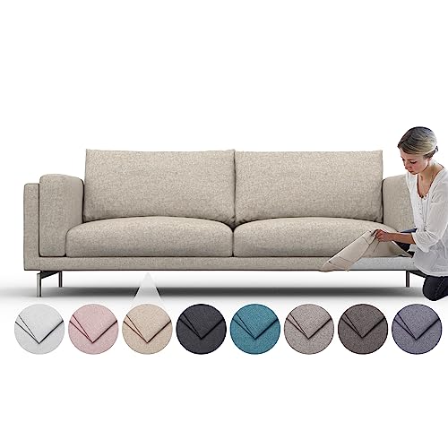 comfortly Bezug für Nockeby 3-Sitzer-Sofa, Ersatz-Schonbezug, strapazierfähig, 7-teilig, Haustier- und schmutzabweisend, strapazierfähiges Nano-Tech-Gewebe, leicht zu reinigen und zu ersetzen comfortly Bezug für Nockeby 3-Sitzer-Sofa, Ersatz-Schonbezug, strapazierfähig, 7-teilig, Haustier- und schmutzabweisend, strapazierfähiges Nano-Tech-Gewebe, leicht zu reinigen und zu ersetzen von comfortly