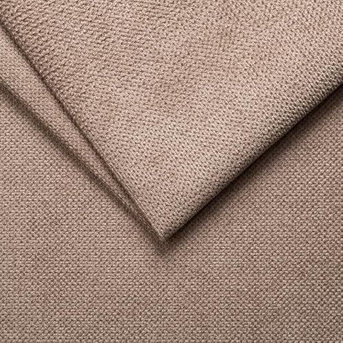 comfortly Stoffmuster Crown Robust, dick, weich im Griff und mit Einer Filzschicht auf der Rückseite, aus 92% Polyester 8% Nylon, waschbar für einfache Pflege, 10x10cm (Antilope) von comfortly