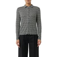 Comma Hemdbluse, mit All-Over Print von comma