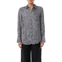 Comma Langarmbluse, mit All-Over-Animal Print von comma