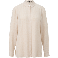 Comma Langarmbluse aus Viskose, mit Minimal-Muster Comma Langarmbluse aus Viskose, mit Minimal-Muster von comma