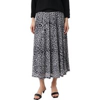 Comma Midirock mit All-Over Print von comma