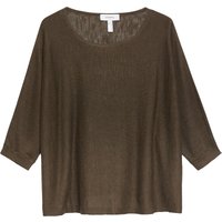 Comma Rundhalspullover in Feinstrick von comma