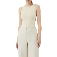 Comma Rundhalsshirt mit Strick Details von comma