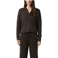 Comma Strickpullover mit V-Ausschnitt und Polo Kragen Comma Strickpullover mit V-Ausschnitt und Polo Kragen von comma