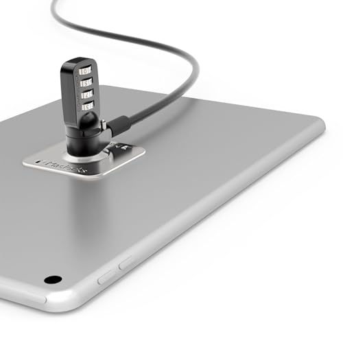 compulocks CL37UTL abschließbares universales Sicherheitskabel mit Kombinationsverschluss/Klebe-Platte von compulocks