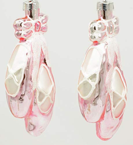 condecoro Ballettschuh Christbaumschmuck Ballerina 2er Set Rosa Glas Hängend Weihnachten condecoro Ballettschuh Christbaumschmuck Ballerina 2er Set Rosa Glas Hängend Weihnachten von condecoro
