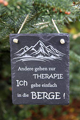 condecoro Schiefertafel Berge. Schild Wandbild von condecoro