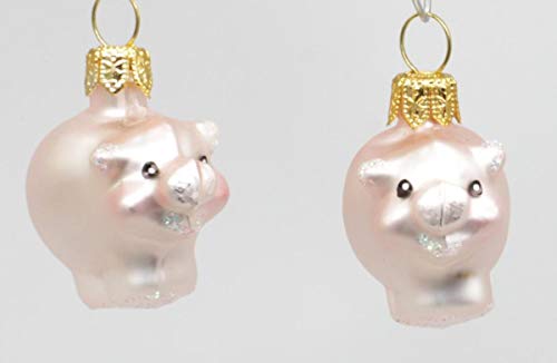 condecoro Schwein Christbaumschmuck Glücksbringer Christbaumkugel 2er Set condecoro Schwein Christbaumschmuck Glücksbringer Christbaumkugel 2er Set von condecoro