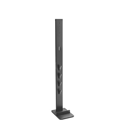 conecto Staubsauger Standfuß Organizer für Dyson V6 Pro, V7, V8, Cyclone Fluffy/Absolute, V10 Total Clean, Torque Drive und V11 Animal, V12 Slim Absolute, V15 Detect Absolute, schwarz von conecto
