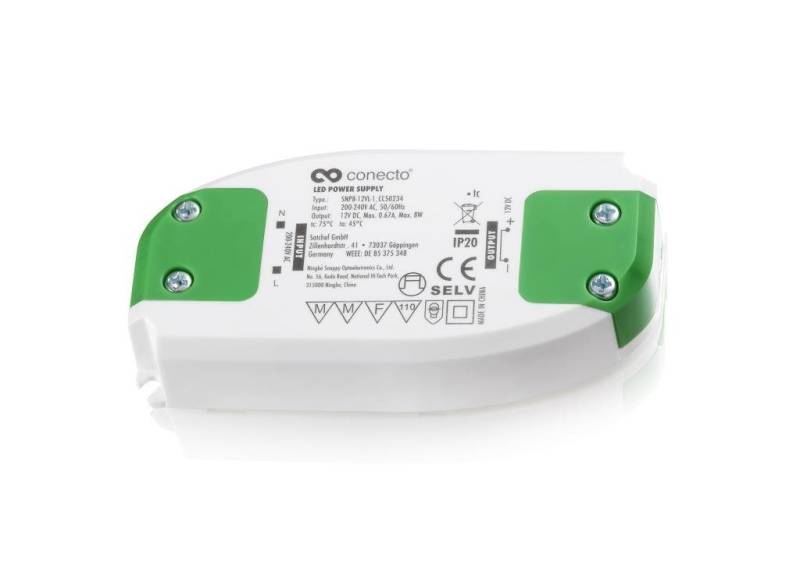 conecto conecto LED Netzteil Transformator - 12 Volt LED-Trafo für LED Leuchtm LED Trafo von conecto