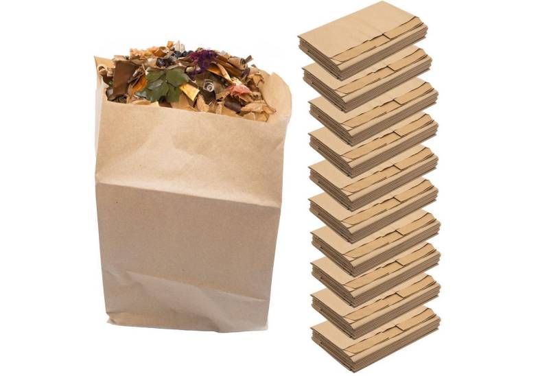 TSB Werk Müllbeutel Bio Müllbeutel Komposttüten Kompostierbar, Biobeutel, Papiertüten, Biosack von TSB Werk