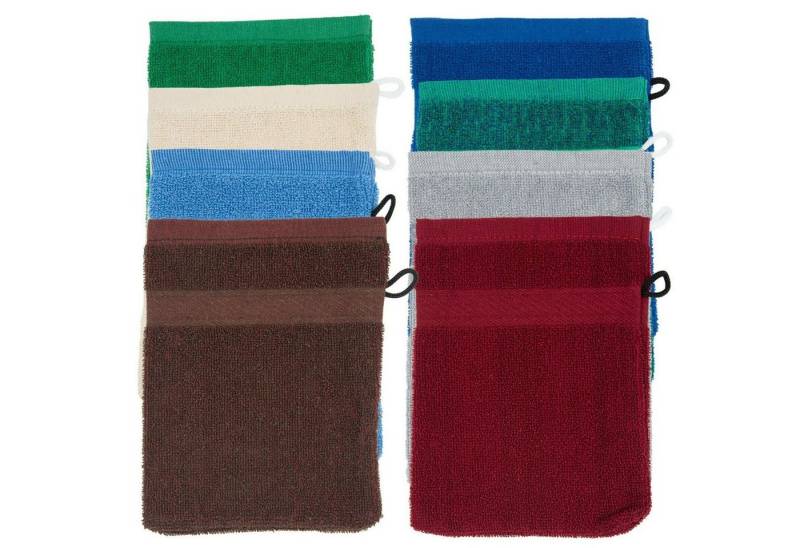 TSB Werk Waschlappen 1-28 Waschlappen Waschhandschuh Lappen Seiflappen (2-tlg), Seifenlappen, Waschen, Handtuch von TSB Werk