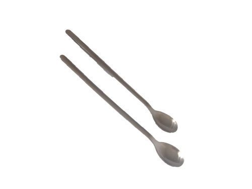Eislöffel SET, 4 Stück Eis Löffel, Dessertlöffel lang, Edelstahl, 22cm von Conny Clever
