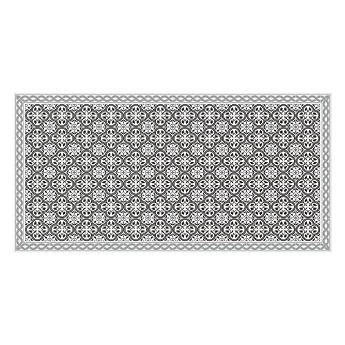 contento Matteo, 70x140cm, Tiles Portugese Grey Vinyl Bodenmatte contento Matteo, 70x140cm, Tiles Portugese Grey Vinyl Bodenmatte von contento