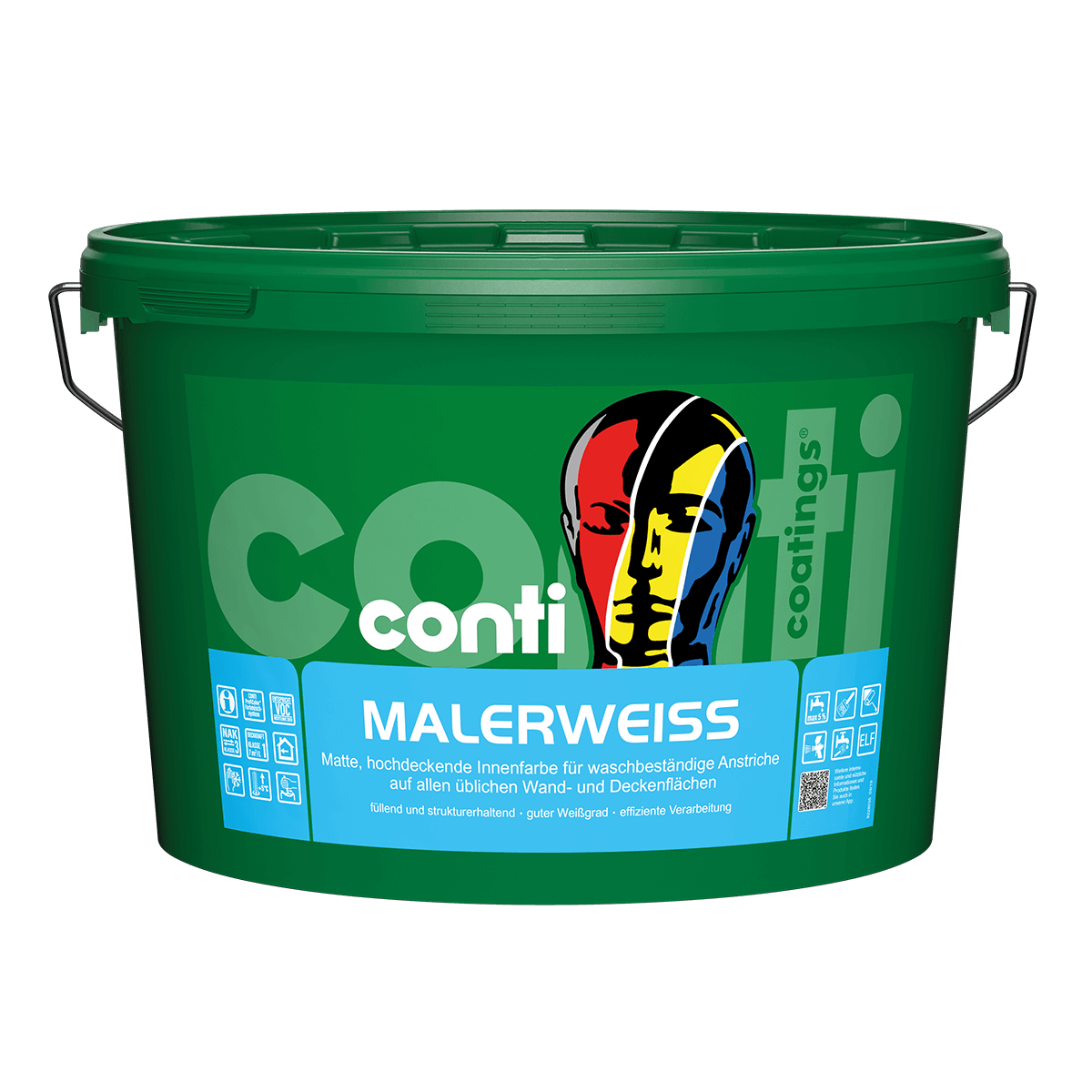 Conti® MalerWeiß Wohnraumfarbe von conti coatings