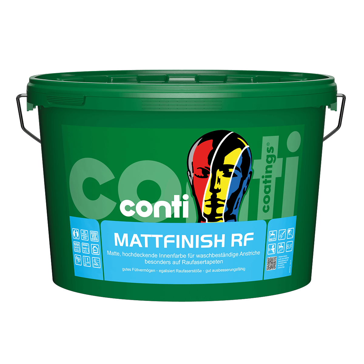 Conti® MattFinish RF Wohnraumfarbe von conti coatings