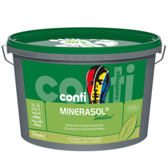 Conti® MineraSol® Silikat-Fassadenfarbe von conti coatings