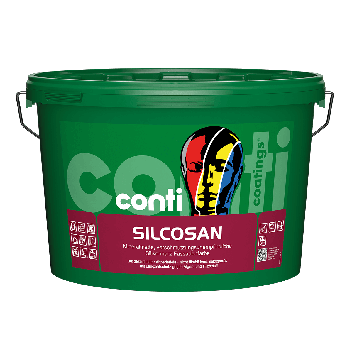Conti® SilcoSan Fassadenfarbe mit Abperleffekt von conti coatings