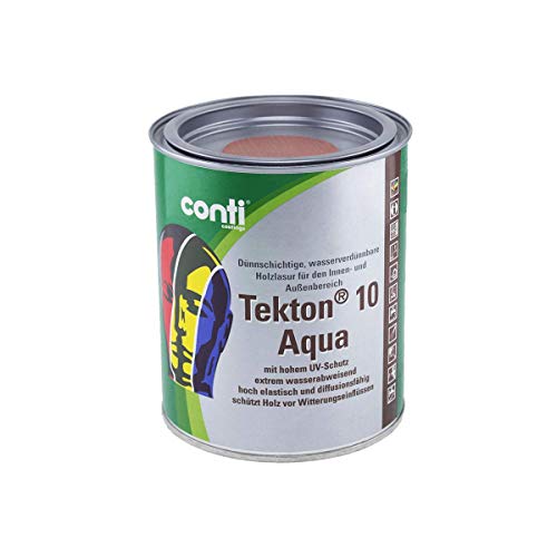 Conti Tekton 10 Aqua Holzlasur Palisander 0,75 Liter von conti coatings