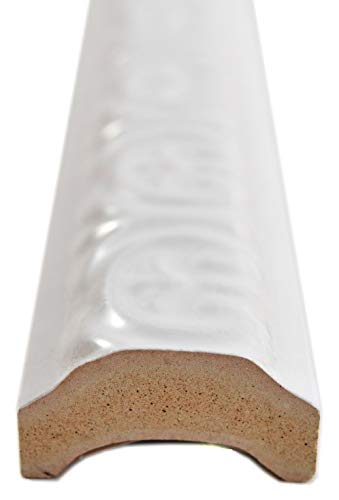 Keramik Bordüre weiß glänzend MOSBor-PARIS-0102 Wand Küche Bad Keramik Bordüre weiß glänzend MOSBor-PARIS-0102 Wand Küche Bad von conwire