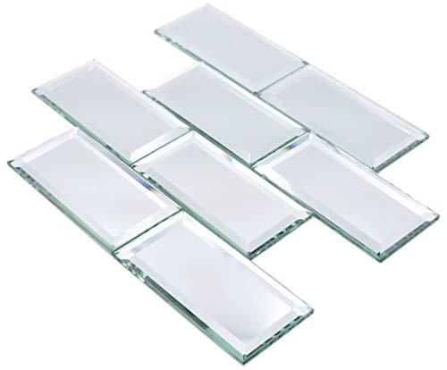 Mosaik Fliese Glasmosaik Rechteck Mirror Metro groß Spiegel für WAND KÜCHE Fliesenspiegel Thekenverkleidung Wandverblender Badfliese Mosaik Fliese Glasmosaik Rechteck Mirror Metro groß Spiegel für WAND KÜCHE Fliesenspiegel Thekenverkleidung Wandverblender Badfliese von conwire