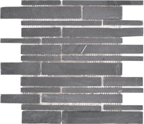 Mosaik Fliese Schiefer Naturstein schwarz Brick Schiefer für WAND BAD WC DUSCHE KÜCHE FLIESENSPIEGEL THEKENVERKLEIDUNG BADEWANNENVERKLEIDUNG Mosaikmatte Mosaikplatte Mosaik Fliese Schiefer Naturstein schwarz Brick Schiefer für WAND BAD WC DUSCHE KÜCHE FLIESENSPIEGEL THEKENVERKLEIDUNG BADEWANNENVERKLEIDUNG Mosaikmatte Mosaikplatte von conwire