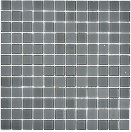 Mosaik Fliese Transluzent Glasmosaik Crystal anthrazit grau matt/glänzend für WAND BAD WC DUSCHE KÜCHE FLIESENSPIEGEL THEKENVERKLEIDUNG BADEWANNENVERKLEIDUNG Mosaikmatte Mosaikplatte Mosaik Fliese Transluzent Glasmosaik Crystal anthrazit grau matt/glänzend für WAND BAD WC DUSCHE KÜCHE FLIESENSPIEGEL THEKENVERKLEIDUNG BADEWANNENVERKLEIDUNG Mosaikmatte Mosaikplatte von conwire