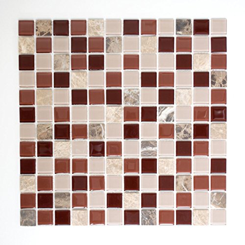 Mosaik Fliese selbstklebend Transluzent Stein beige braun Glasmosaik Crystal Stein beige braun emperador für WAND KÜCHE FLIESENSPIEGEL THEKENVERKLEIDUNG Mosaikmatte Mosaikplatte Mosaik Fliese selbstklebend Transluzent Stein beige braun Glasmosaik Crystal Stein beige braun emperador für WAND KÜCHE FLIESENSPIEGEL THEKENVERKLEIDUNG Mosaikmatte Mosaikplatte von conwire