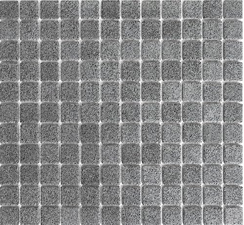 Mosaikfliese RUTSCHEMMEND RUTSCHSICHER DUSCHTASSE STEINGRAU MATT MOS18-0208-R10 | 10 Mosaikmatten von conwire