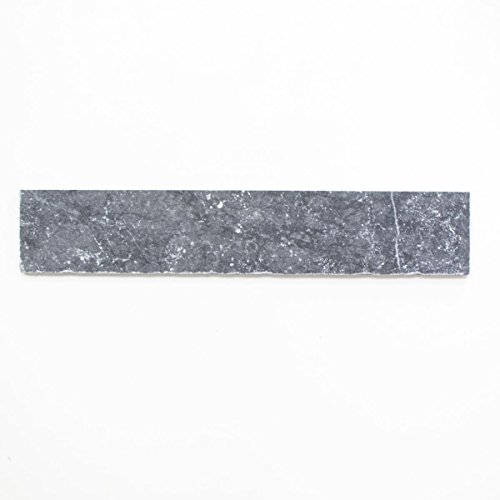 Sockel Marmor Naturstein schwarz Sockel Nero Antique Marble für WAND BAD WC DUSCHE KÜCHE Mosaikmatte Mosaikplatte von conwire