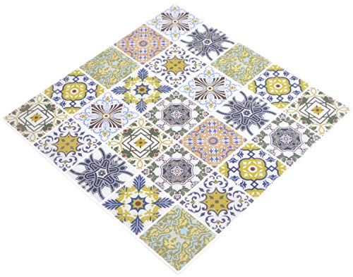selbstklebende Mosaikfolie Fliesenaufkleber Vinyl Retro Color für Bad Küche Badezimmer - Fliesen-Folie selbstklebend - Klebefliesen Patchwork WAND KÜCHE Fliesenspiegel selbstklebende Mosaikfolie Fliesenaufkleber Vinyl Retro Color für Bad Küche Badezimmer - Fliesen-Folie selbstklebend - Klebefliesen Patchwork WAND KÜCHE Fliesenspiegel von conwire