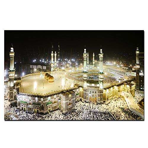 DIY 5D Diamant Malerei Set Erwachsene Vollbohrer Mekka islamisch heilig 40x120cm Kreuzstich Handgemachte Paste Kristall Strass Large Full Diamant Painting Bilder Groß Stickerei für Home Wall Decor von cooci