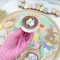 3D Oster Nest Set Pop Up Easter Fondant Embosser Cookie Stamp Cutter von cookiecutterFabrik