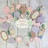 Baby in Bloom Text Lettering Embosser Stamp & Cookie Cutter Shower Keksausstecher Keksstempel Baby in Bloom Text Lettering Embosser Stamp & Cookie Cutter Shower Keksausstecher Keksstempel von cookiecutterFabrik
