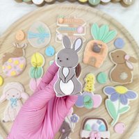 Basic Easter Bunny Pop Up Fondant Embosser Cookie Stamp Cutter Basic Easter Bunny Pop Up Fondant Embosser Cookie Stamp Cutter von cookiecutterFabrik
