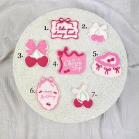 I Like You Cherry Much - Cookie Cutter + Stamp | Embosser Set Birthday Ready von cookiecutterFabrik