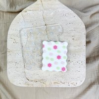 Mini Daisies Texture Stamp - Floral Pattern For Embossing von cookiecutterFabrik