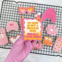 Mothersday 2024 Quote Cookie Embosser Stamp With Cutter von cookiecutterFabrik