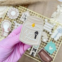 New Home Candle Fondant Embosser Cookie Stamp Cutter von cookiecutterFabrik