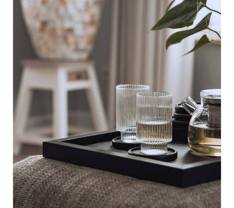 cookx Servierbrett Holz schwarz 40 x 60cm cookx Servierbrett Holz schwarz 40 x 60cm von cookx