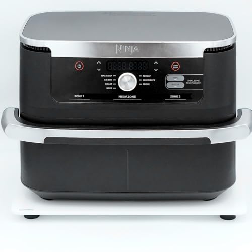 Premium Gleitbrett Gleiter Slider für Ninja Heißluftfritteuse Foodi Flexdrawer 10,4l AF500EU (weiß) von coolina