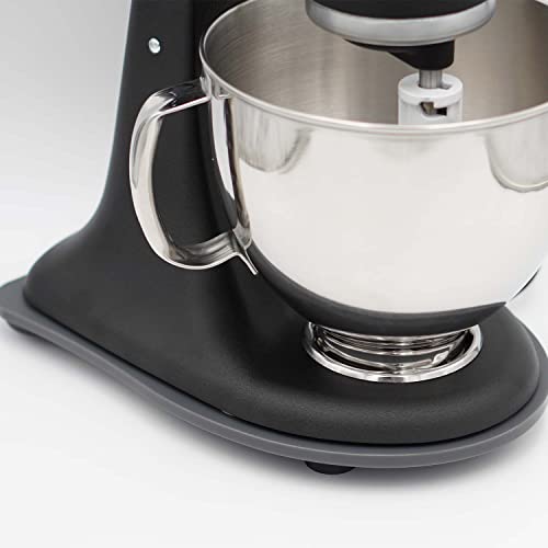 coolina PREMIUM Gleitbrett Gleiter Slider aus Acryl Anthrazit kompatibel für KitchenAid Artisan oder Classic von coolina