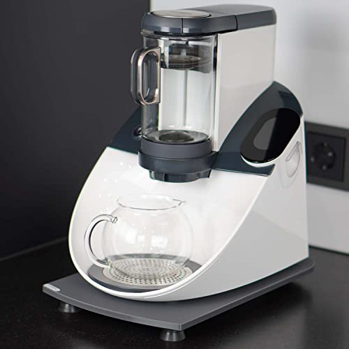 coolina Premium Gleitbrett Rollbrett Gleiter - passend für Vorwerk Temial - aus Acryl Anthrazit von coolina
