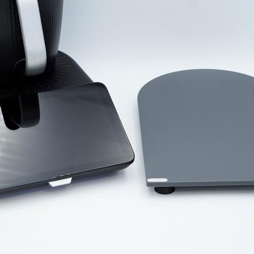 coolina Premium Gleitbrett für den Thermomix - Passend für TM7 - Hochwertiger Gleiter - Aus Acryl (Anthrazit) von coolina