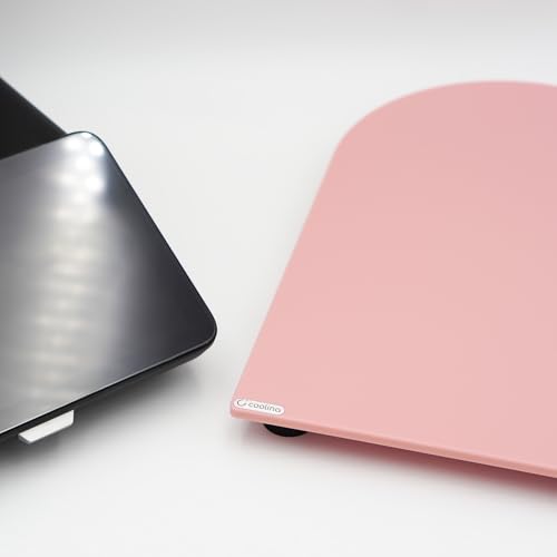 coolina Premium Gleitbrett für den Thermomix - Passend für TM7 - Hochwertiger Gleiter - Aus Acryl (Rosa) von coolina