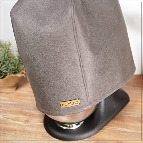 coolina Premium Schutzhülle kompatibel für KitchenAid Artisan - Abdeckhaube - Schmutzabweisendes Zubehör - Hoodie in Anthrazit von coolina