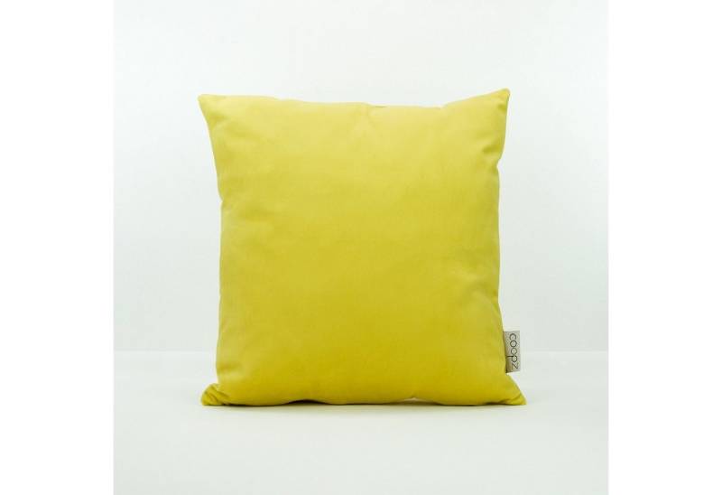 coopz Kissenbezug coopz Kissenbezug Uni Velvet Samt UV-beständig Handmade Grafik von coopz